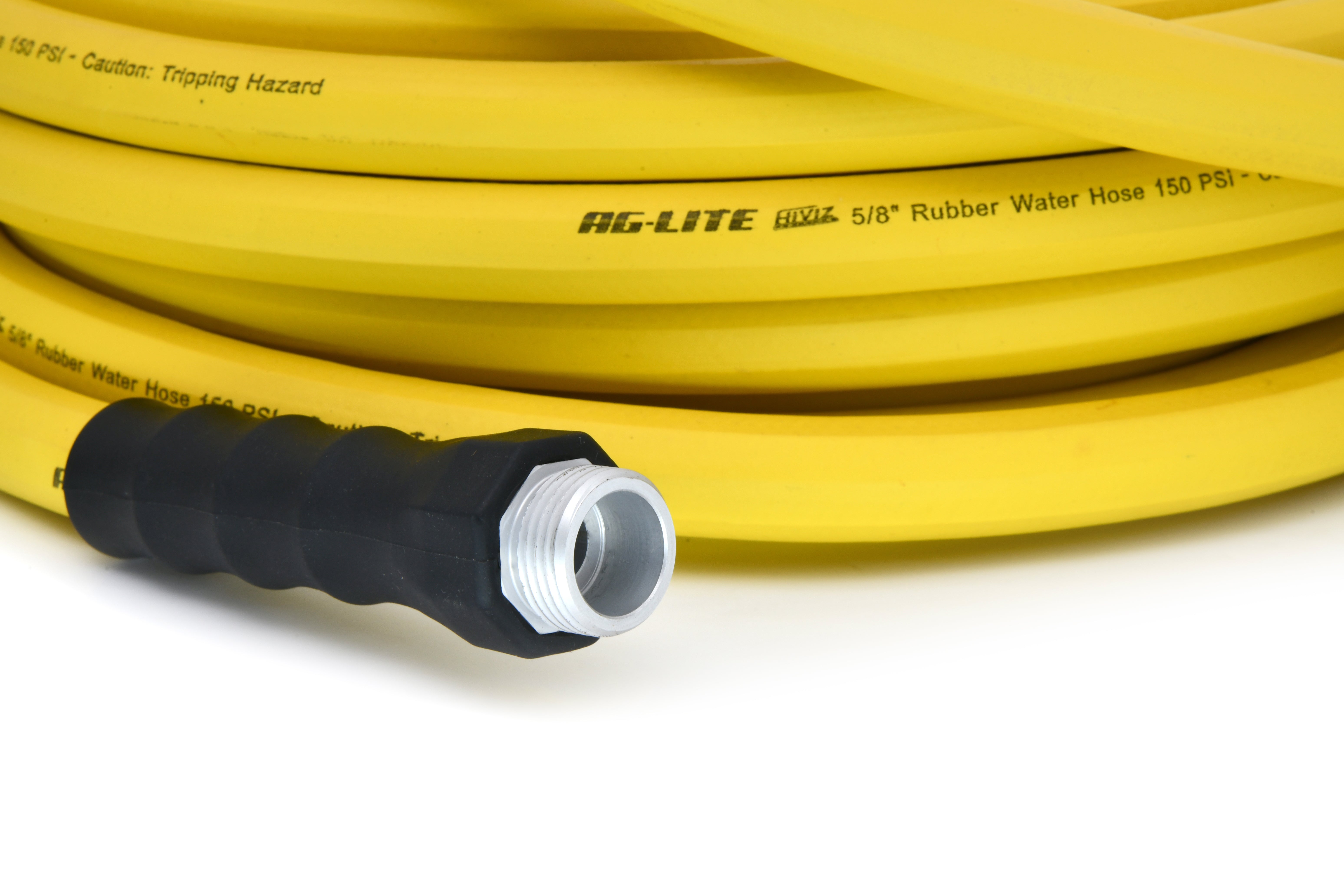 AG-Lite Hiviz Water Hose 5/8" 50' | Heavy-Duty, High-Visibility, Kink-Resistant