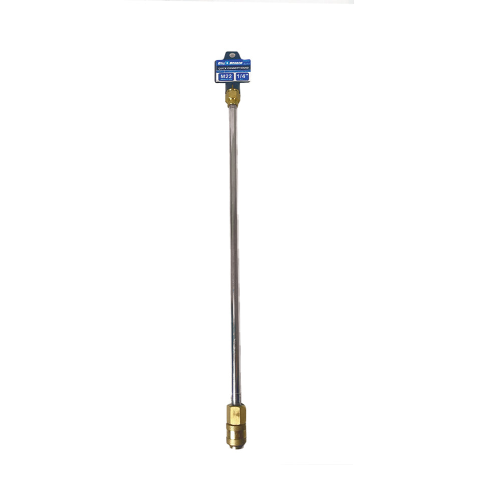 BluShield 4000 PSI Easy-Lock Metric Quick Disconnect Replacement Pressure Washer Wand with extension 20"