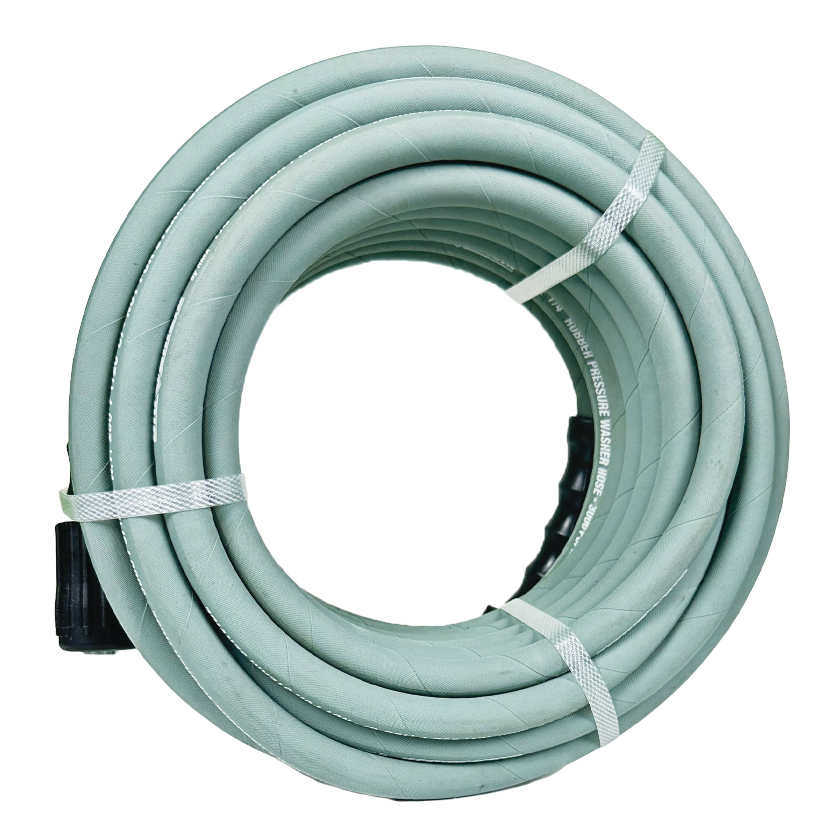 Blushield Pressure Washer Hose Non Marking 1/4" x 25' with M22