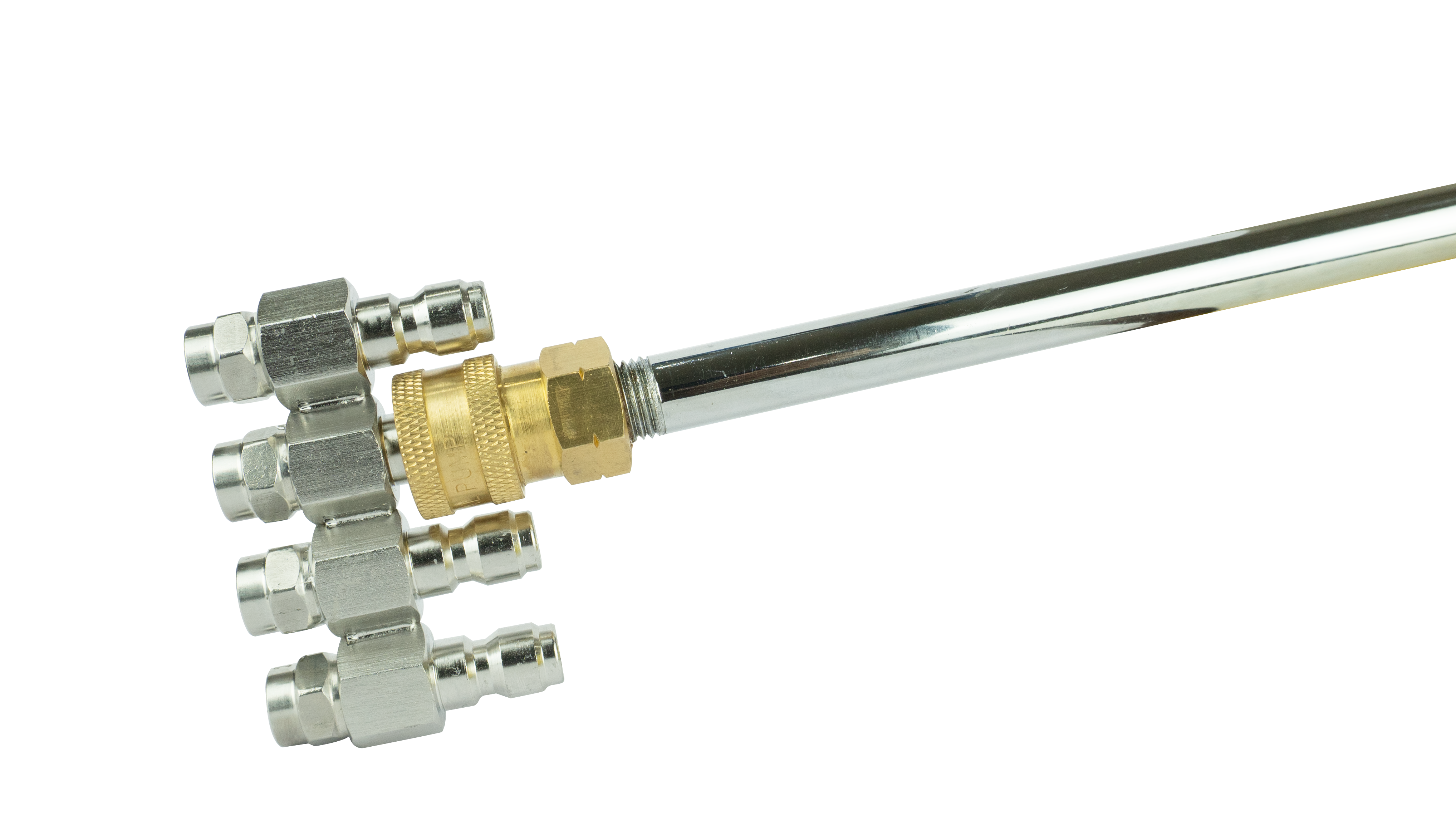 BluBird J-Rod Pressure Washer Nozzle Kit | 4-in-1 Quick-Connect Nozzle Set